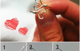 Come fare un anello con i cuori