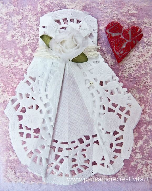 abito da sposa origami