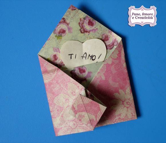 busta origami fai da te