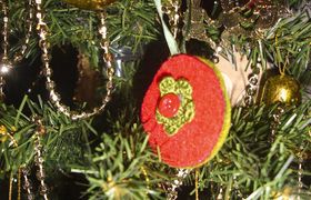 decorazioni natale – feltro e uncinetto