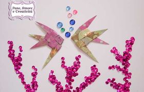 Pesci origami: guarda come si fanno