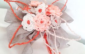 bouquet-rose-uncinetto-matrimonio