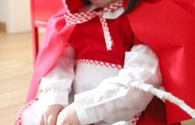 Idee di carnevale: il costume da cappuccetto rosso fai da te di Antonella