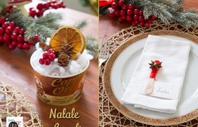 Tavola di Natale: 2 idee fai da te per rendere il Natale ancora più dolce!