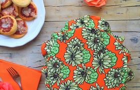 Come cucire un copri ciotola per il picnic