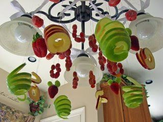 decorazioni di frutta
