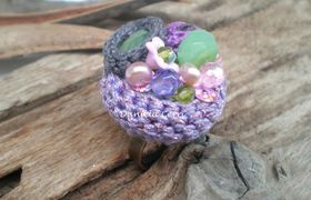 anello gipsy crochet