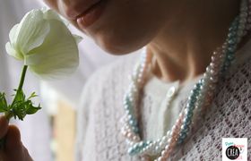Come fare una collana di perle a quattro fili - video tutorial
